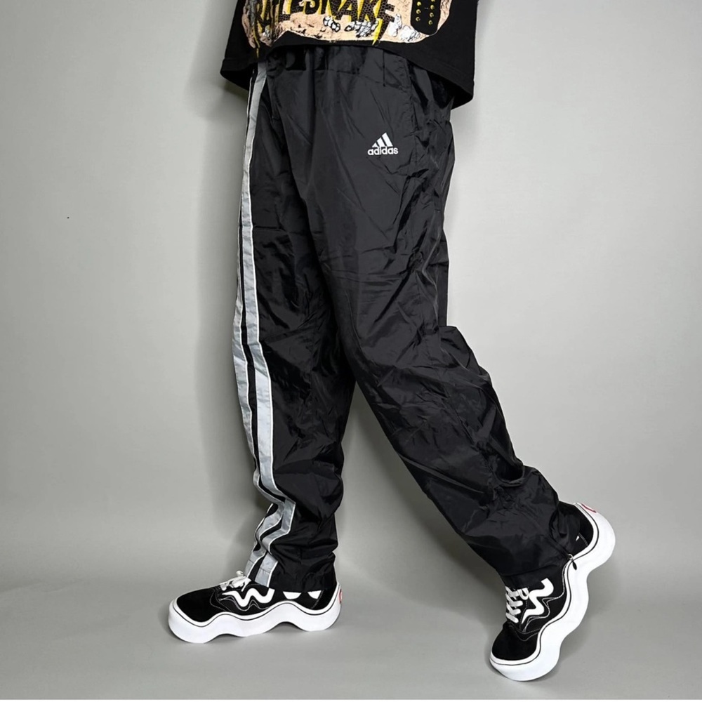 adidas Lined Windbreaker Track Pants SZ L